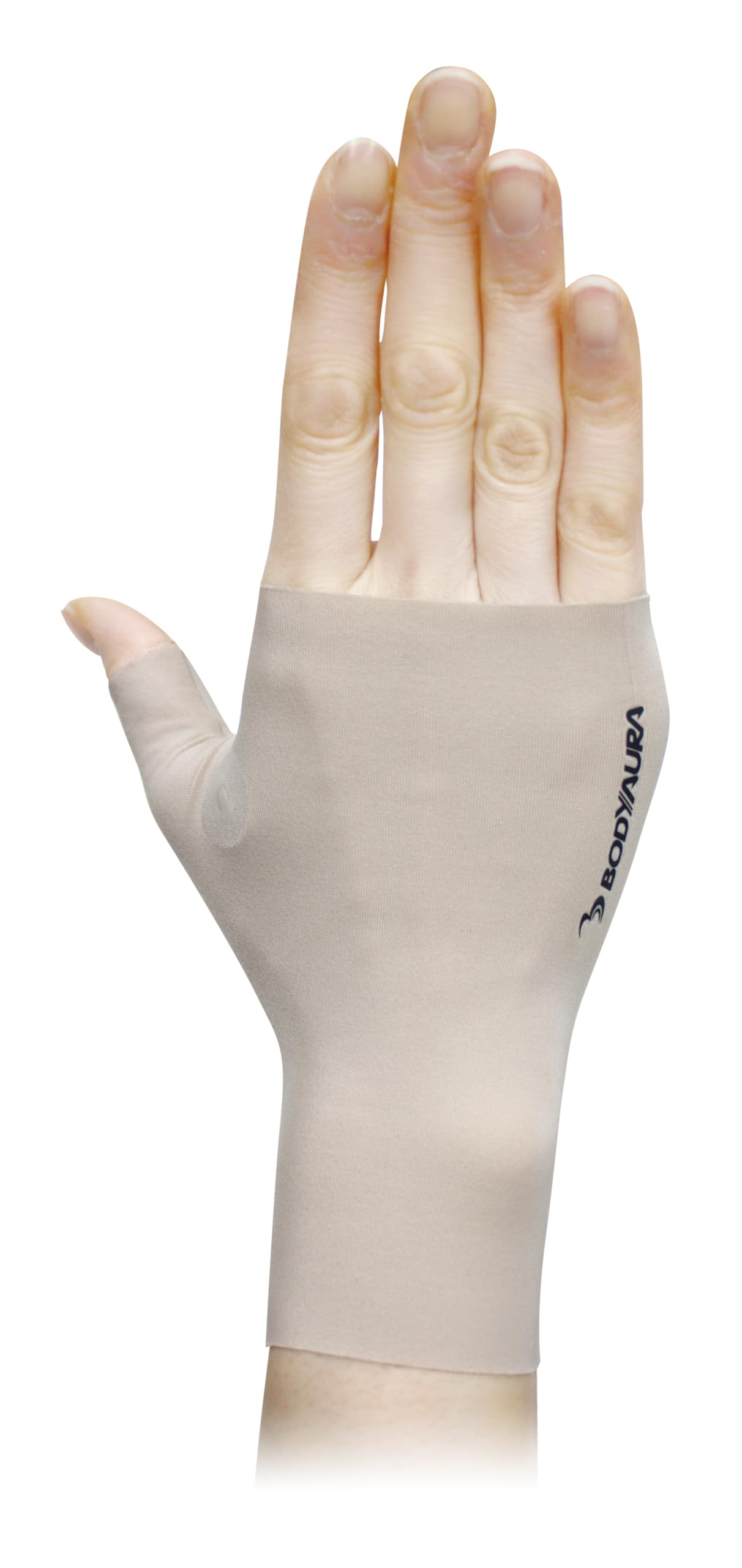

Body Aura Glue Magnetic Hand Supporter Glue Type 1 Piece both left and right [For hands] [Unisex] (Beige, L 16-20cm) бежевий