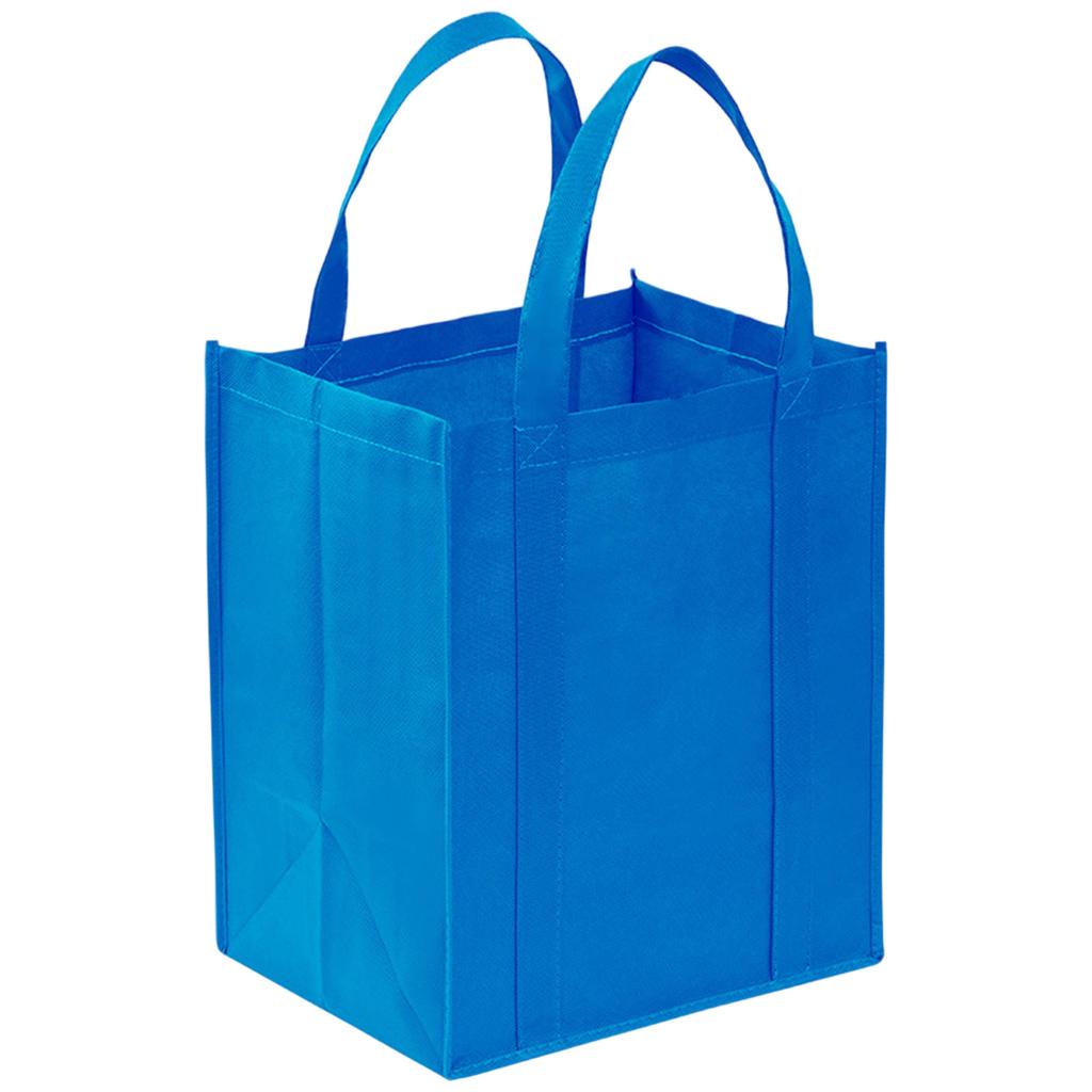 Sacolas de Compras Reutilizáveis - Bolsa Tote 38x32x24 cm Para Mercearia Fundo Espesso de Plástico Suporta 50 kg, Dobrável e Com Alças Reforçadas