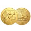 Ancient Egyptian Commemorative Coins Metal Museum Cultural and Creative, Commemorative Medals Collection Pyramid Pharaoh Relief Coins