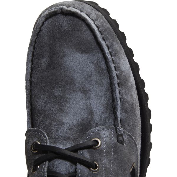 Timberland Authentics Series Comfortable Versatile Boat Shoes Men Shoes Dark-Gray A2PDQEWG