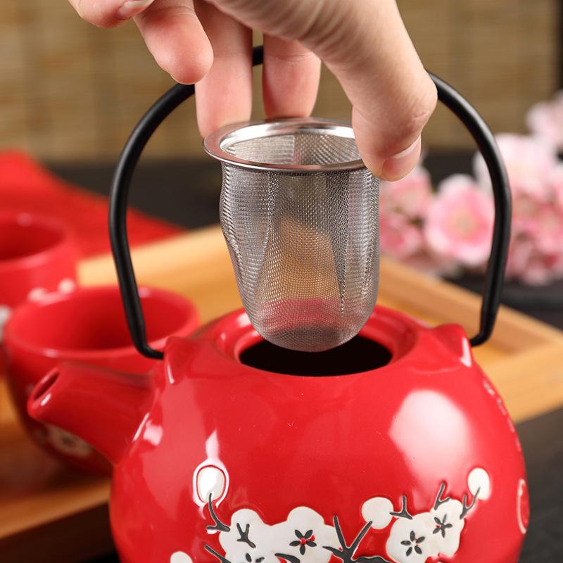 1PC Strainer Filter Seasoning Ball Tea Infuser Mesh Teaware Tools Stainless Steel Kitchen Supplies