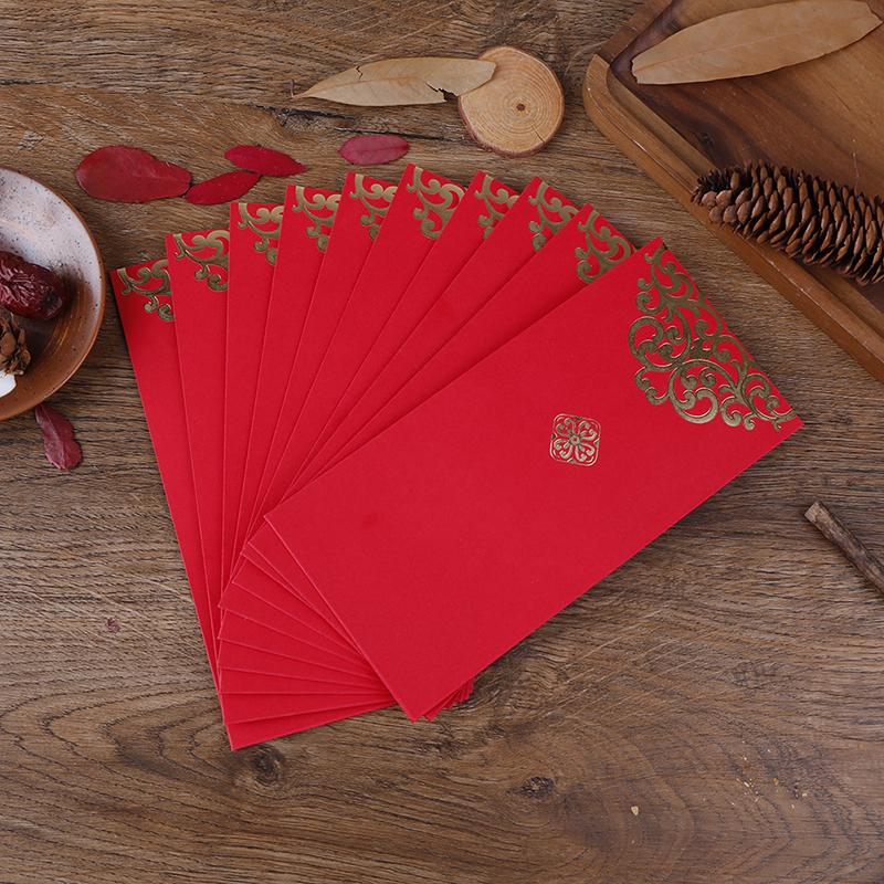 10Pcs  Year Wedding Red Envelope Rat Year Chinese Spring Festival Lucky Bag
