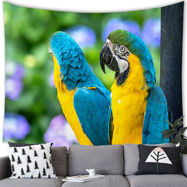 

Southeast Asian tropical rainforests digitalprinted polyester tapestries living rooms bedrooms macrame wall hanging room decor 74x94cm(29x37in)