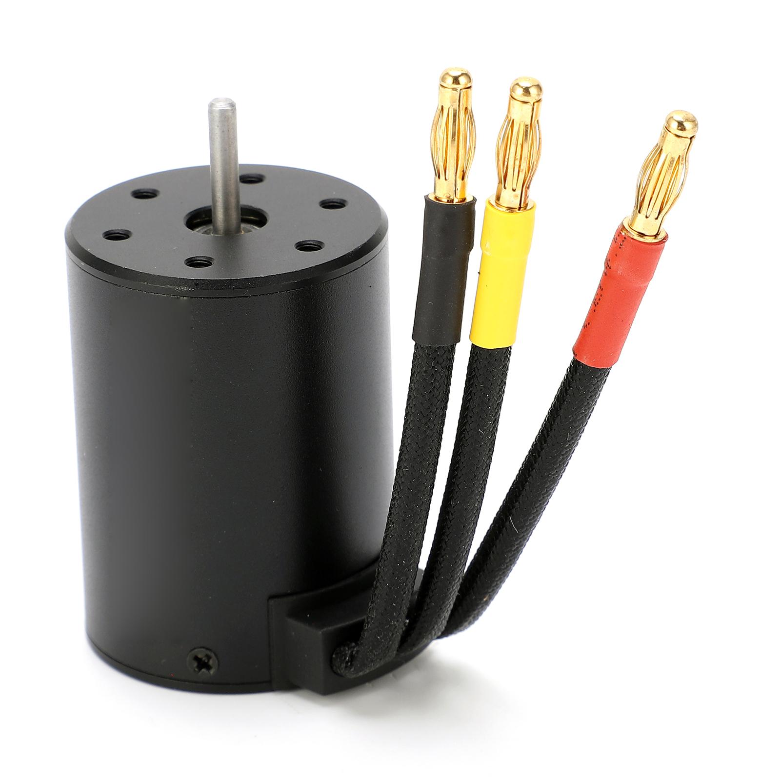 

RC 3650 3600KV Водонепроникний 4-полюсний безщітковий двигун для 18 110 деталей для оновлення автомобіля RC