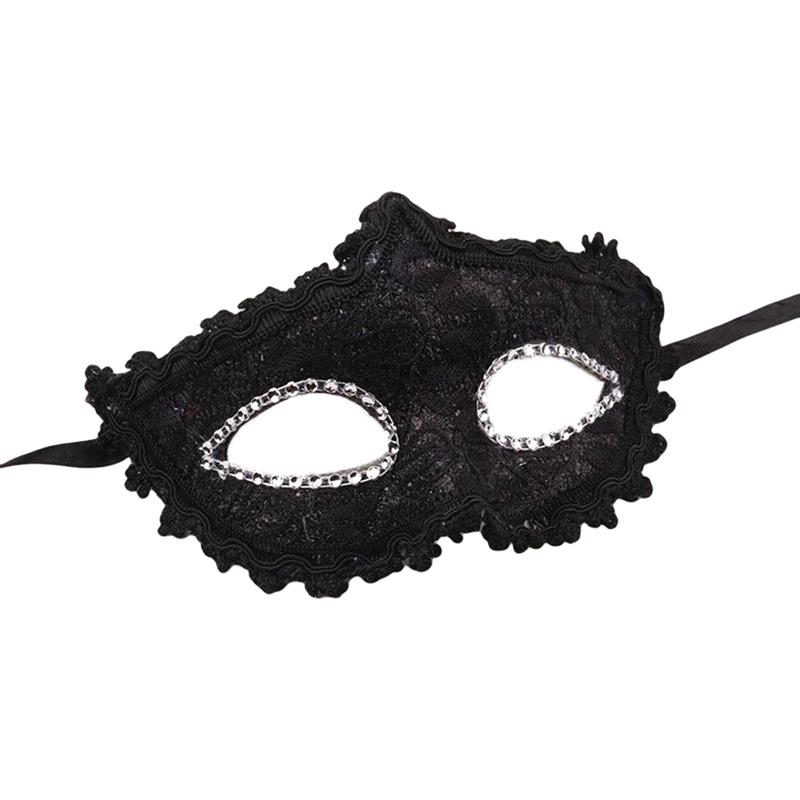 Aldult Mask Half Face Princess Halloween Masquerade Blindfold Lace Eye Mask