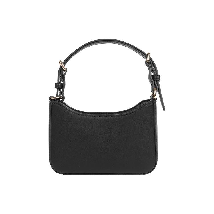 New VERSACE JEANS COUTURE Polyester Shoulder Bag Medium Size Women's Black 74VA4BP4-ZS599-G89