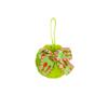 Christmas Bow Plush Ball Pendant, 8cm Festive Party Ball Decoration, Plush Ball Decorative Pendant, Christmas Tree Decorative Pendant.