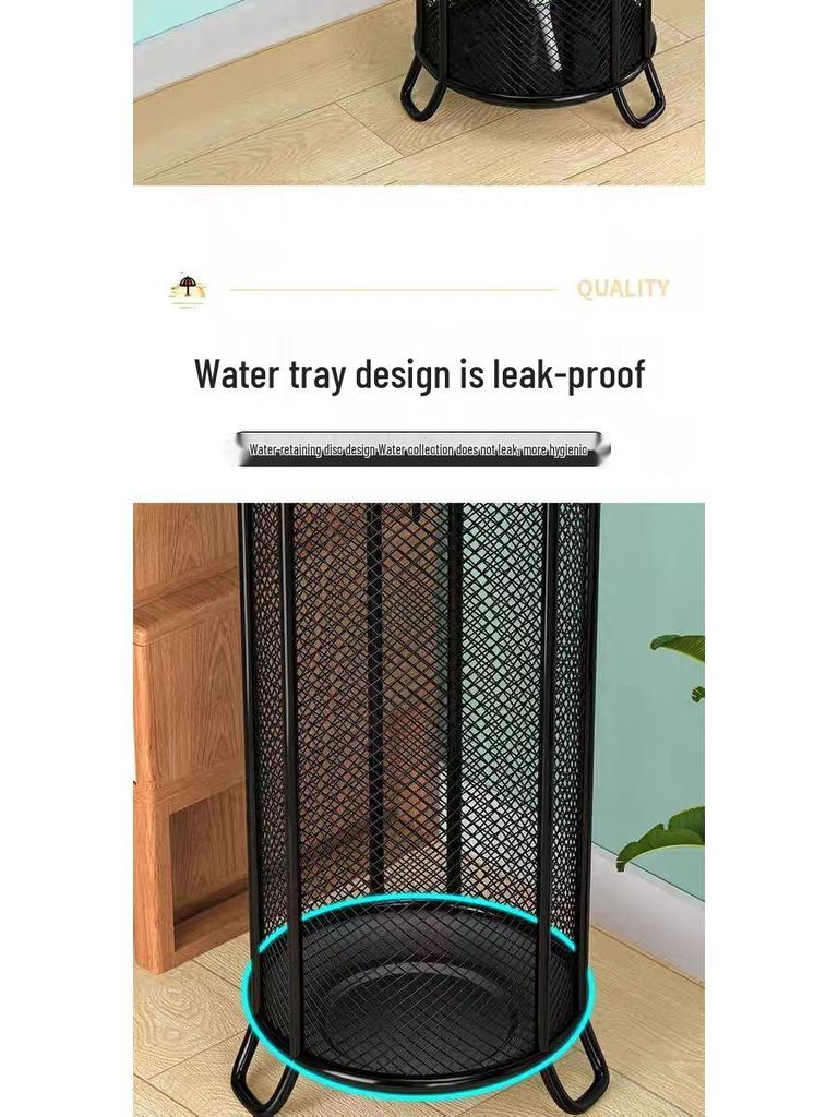 Umbrella Stand Rack for Hotel Lobby or Home Entryway