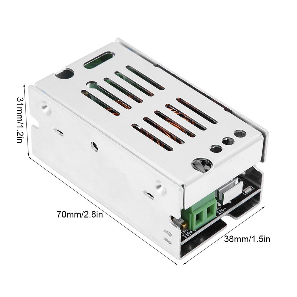 Step Down Module DC DC High Efficiency Adjustable Input 10-90VDC Output 2-60VDC 70x38x31mm