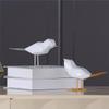 AEE4-Modern Cute Bird Statues European Decorations Geometric Animal Statues Office Sculptures Abstract Decoration