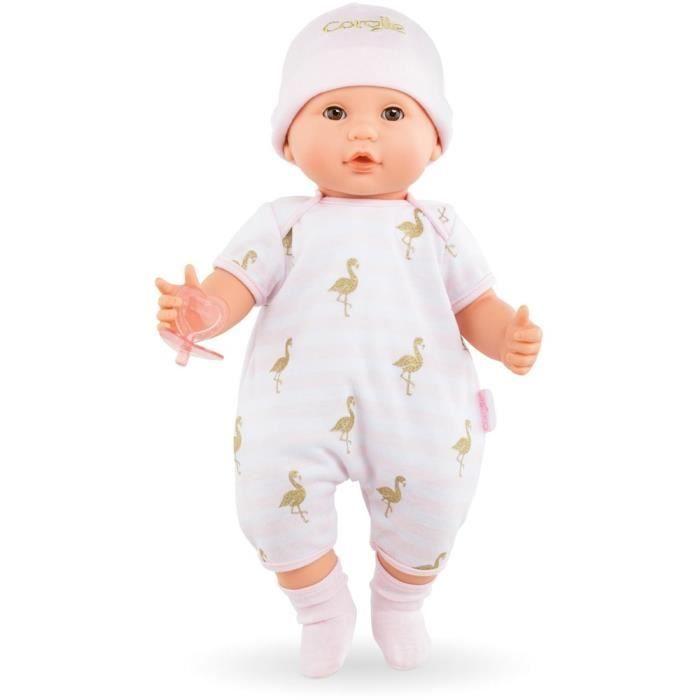 Ensemble de vêtements pour poupées - Corolle Mon Grand Poupon - Rose - Convient aux poupées de 36cm