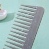 Marble Wide Tooth Comb Home Massage Comb Dry And Wet Flat Hair Perm Anti-Static Women'S Comb