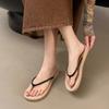 Fashion Female Shoes Rubber Flip Flops Summer Clogs Woman Slippers Soft Luxury Slides Flower Platform 2025 Hawaiian Beach Comfort