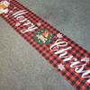 9.7ft Christmas Banner Hanging Background Porch Signs Outdoor Xmas Decor