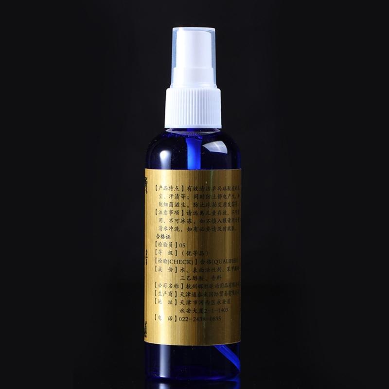 100ml Table Tennis Racket Cleaner Pressing Sprays Rubber Cleaning Maintenance Tackifier Table Tennis Bat Cleaning Tool