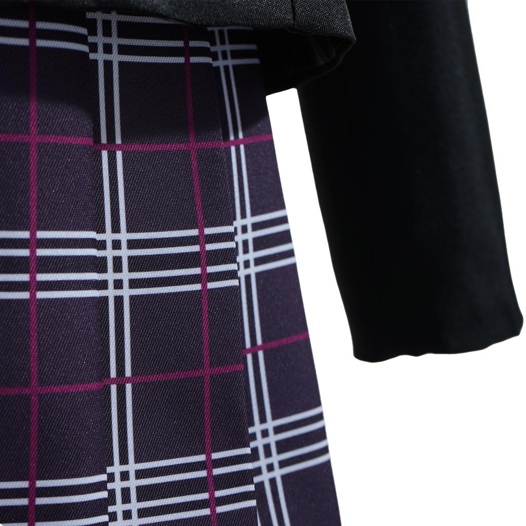 Costume Cosplay Gogo Yubari, Abito di Halloween in Stile Scolastico Kill Bill per il Palco