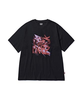 DISCUS ATHLETIC 2026 Pentaport Collage T-Shirt Black