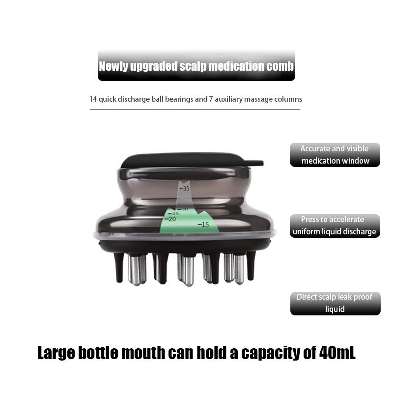 

Аппликатор для кожи головы Жидкая расческа для волос Лечение кожи головы Эфирное масло Жидкая направляющая расческа Сыворотка для роста волос Масло для нанесения Уход за волосами фиолетовый