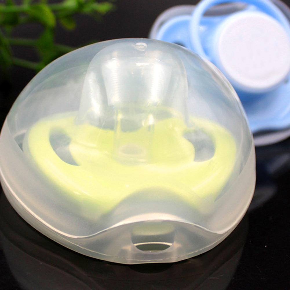 3pc Baby Nipple Container Box Pacifier Box Clear Holder Case For Pacifier Lightweight Transparent Baby Soother Container Carrier