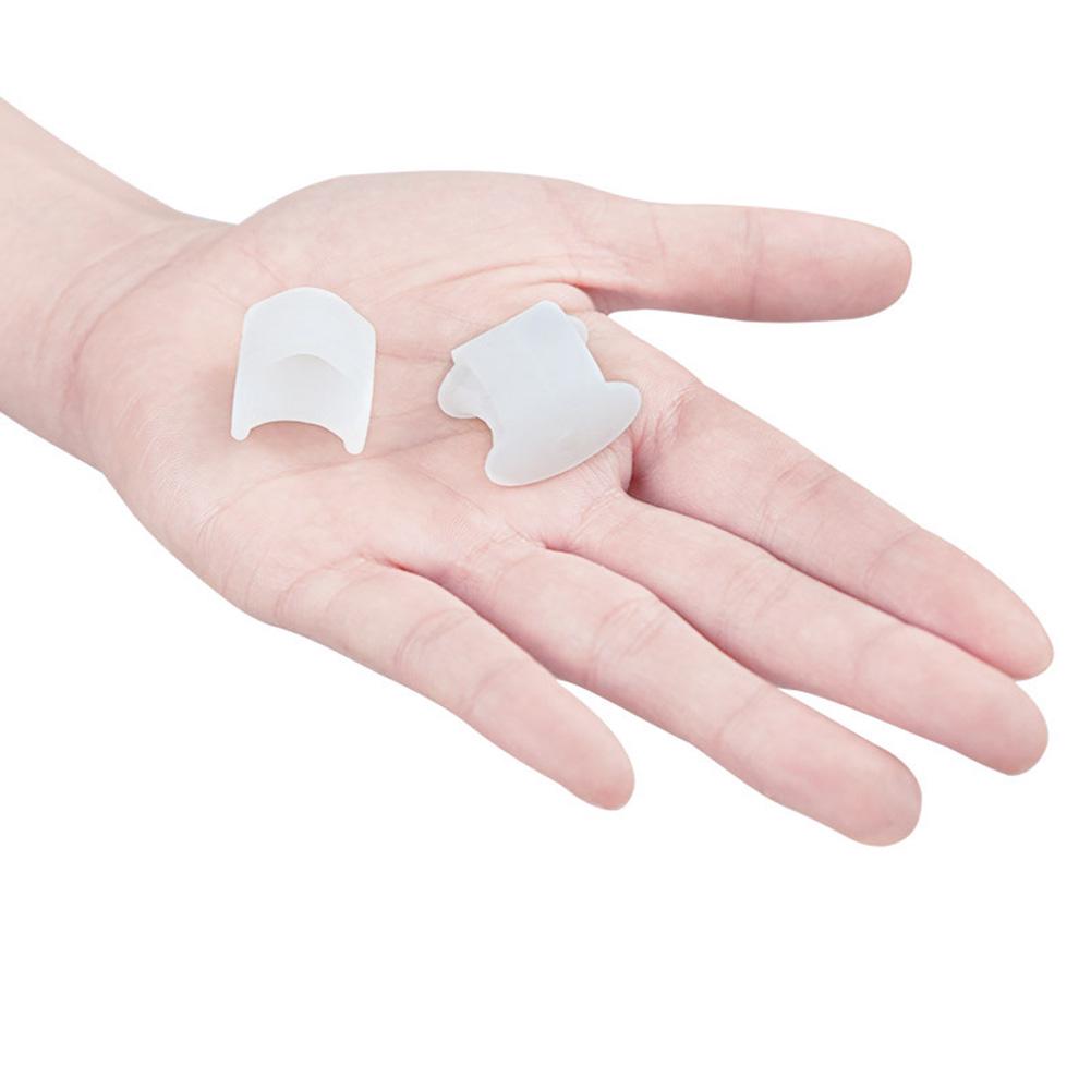 2ps/Pair Little Toe Thumb For Daily Use Silicone Gel Toe Bunion Guard Foot Care Finger Toe Separator Hallux Valgus Toe Care