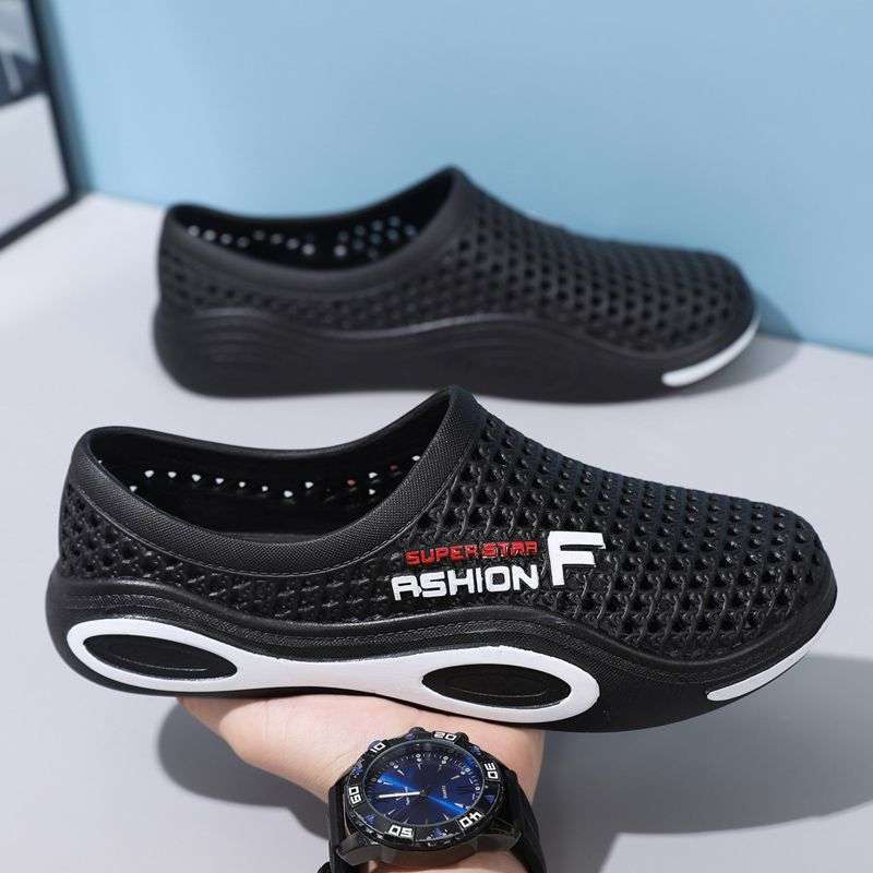 Sandals Men's Summer New Non-slip Waterproof Men's Cool Slippers Dual-purpose Breathable Beach Shoes Summer