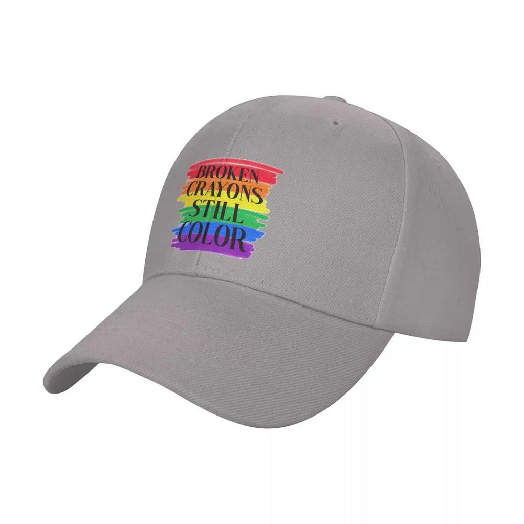 Broken Crayons Still Color Baseball Cap Streetwear Thermal Visor Sun Women Hats Mens