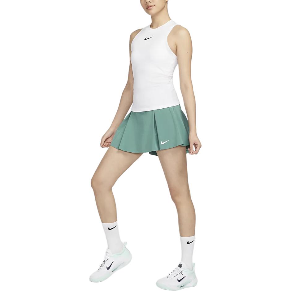 Nike Dri-FIT Advantage Comfortabel Sneldrogend Tennisrokje Dames Rokken Kustblauw DX1422-361