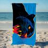Black Panter Towel Beach Quick Dry Soft Pool Towels Gift for Travel Gym Shower Camping sports