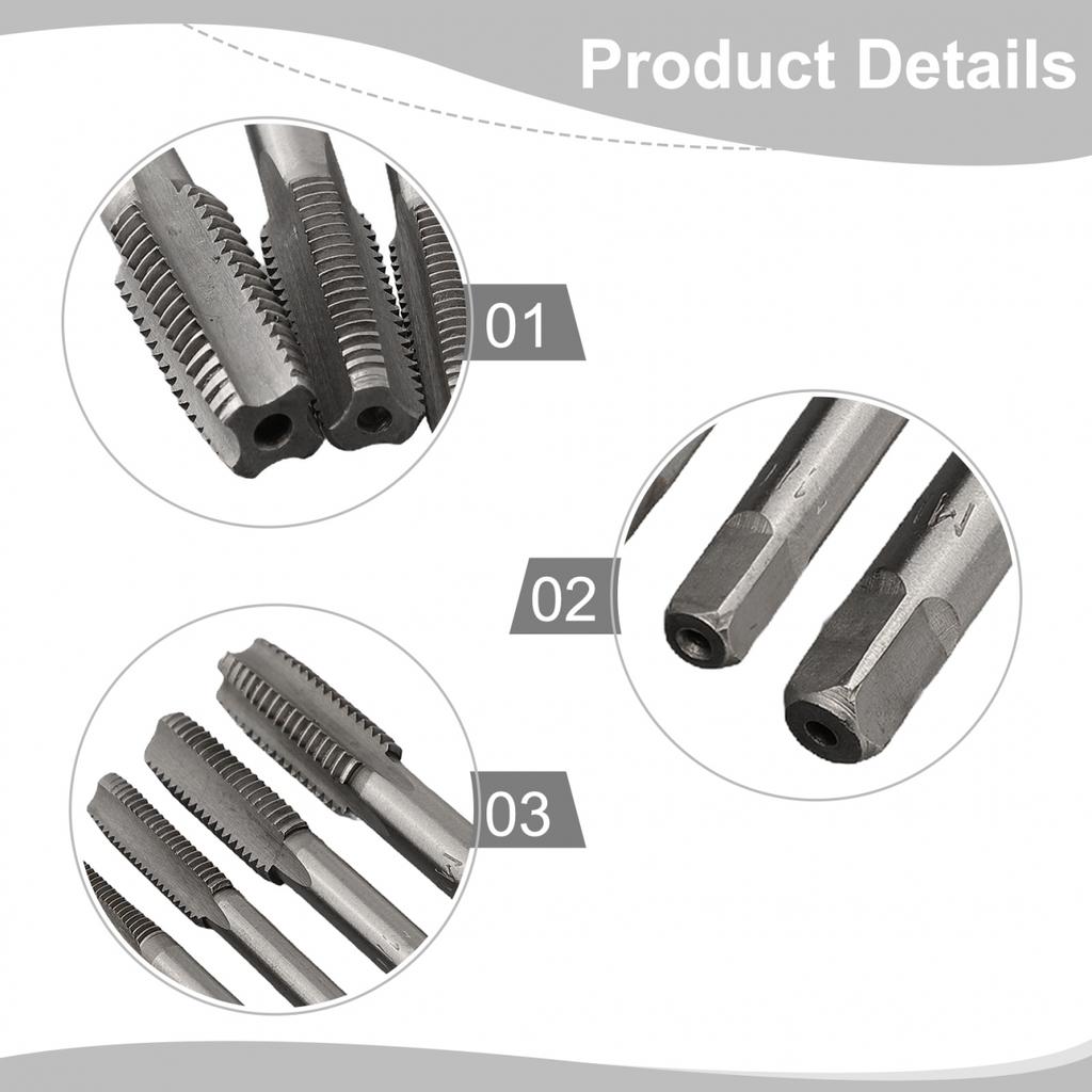 Hand Tools Tap Drill Bits M3-M12 Metric Replacement
