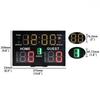 Tragbarer elektronischer Anzeigebildschirm für Punktzahlen, Indoor, Digital, LED-Anzeigetafel, Basketball, Volleyball, Tennis, Spiel, Tisch-Anzeigetafel