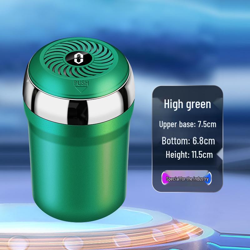 Premium Ambient Light Car Ashtray - Anti-Ash Solution for Huawei AITO Wenjie M5/M7/M8/M9