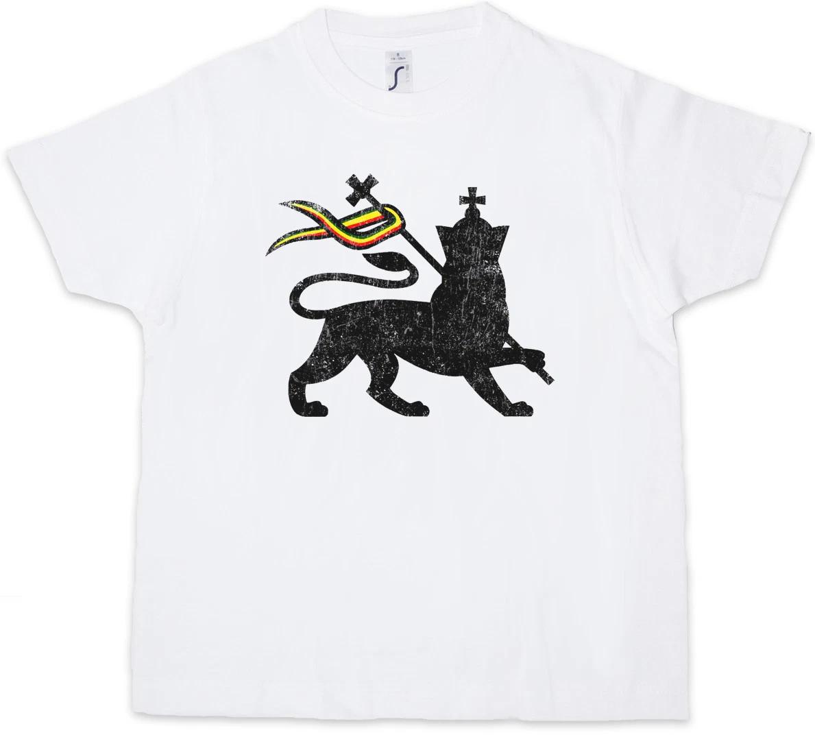LION OF JUDAH I Kids Boys T-Shirt Bob Rasta Reggae Marley Jamaica Rastafari Ska 130
