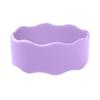 1Pcs Flexible Anti-Slip Cup Grip Wrap Water Bottle Decor Strap Personalized Name Custom Silicone Tumbler Sleeve Band For Party
