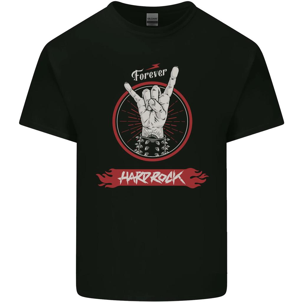 Forever Hard Rock Guitar Rock Salute Music Kids T-Shirt Childrens