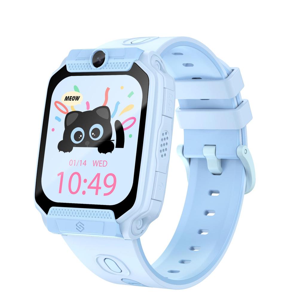 4G Waterproof Q12 Kids' Smartwatch with English & Multi-language Video Positioning