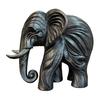 3D Printed Elephant Figurine, One-Piece Molding, Cute Simulated Elephant Model, Desktop Ornament for Home, Bookshelf Decoration