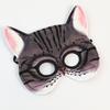 Amazon Hot Sale 3D Eagle Cat Animal Facial Plush Mask Creative Tiger Leopard Plush Animal Sleeping Eye Masks for Kids Party