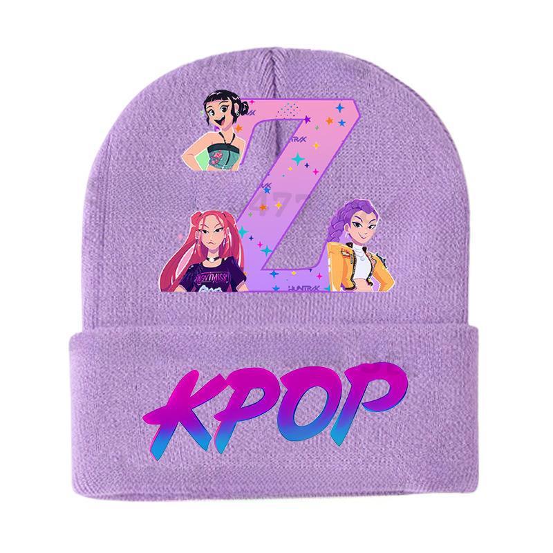 Dämonentöter KPOP Kinder Wollstrickmütze - Cartoon Anime Design