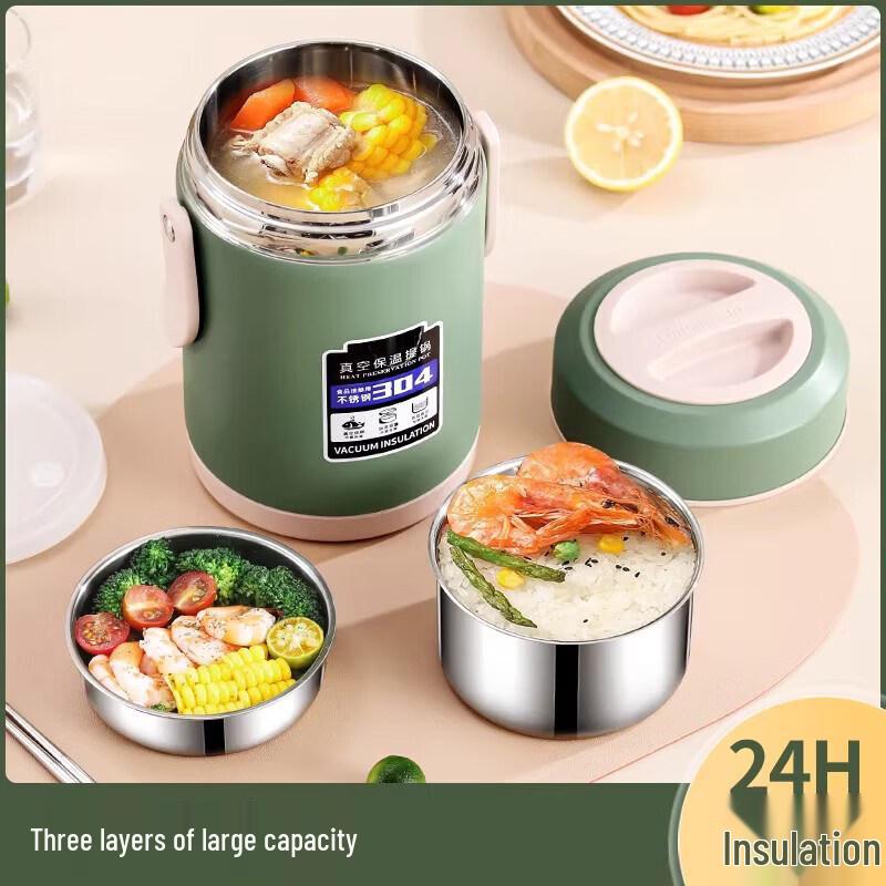 Youluo 316 Stainless Steel Single-Layer Thermal Lunch Box