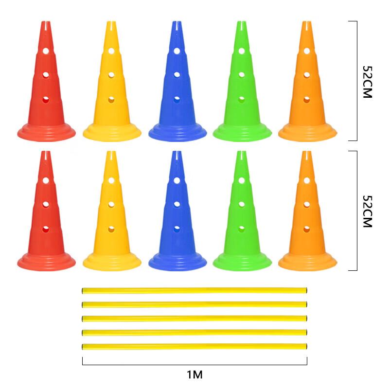 Kids Soccer Training Agility Hurdle Set