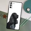 Cartoon Cocker Spaniel Case For Samsung Galaxy S20 S21 FE S22 Plus S23 Ultra S8 S9 S10 Plus Note 10 20 Ultra Cover