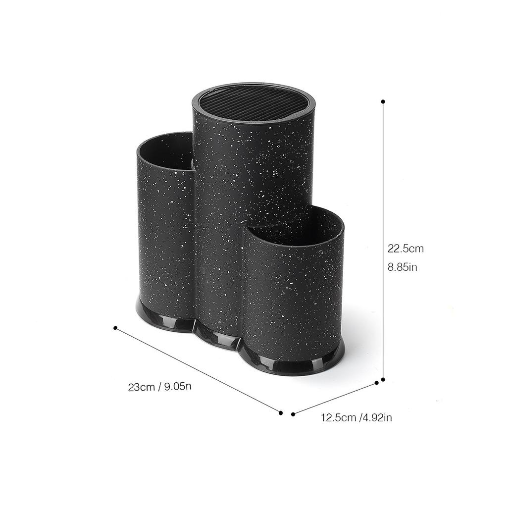 Multi-Function Knife holder Stand for Kitchen Chef Spoon Fork Kitchen Organizer Rack Flatware Drainer Storage Box Kitchen Tools