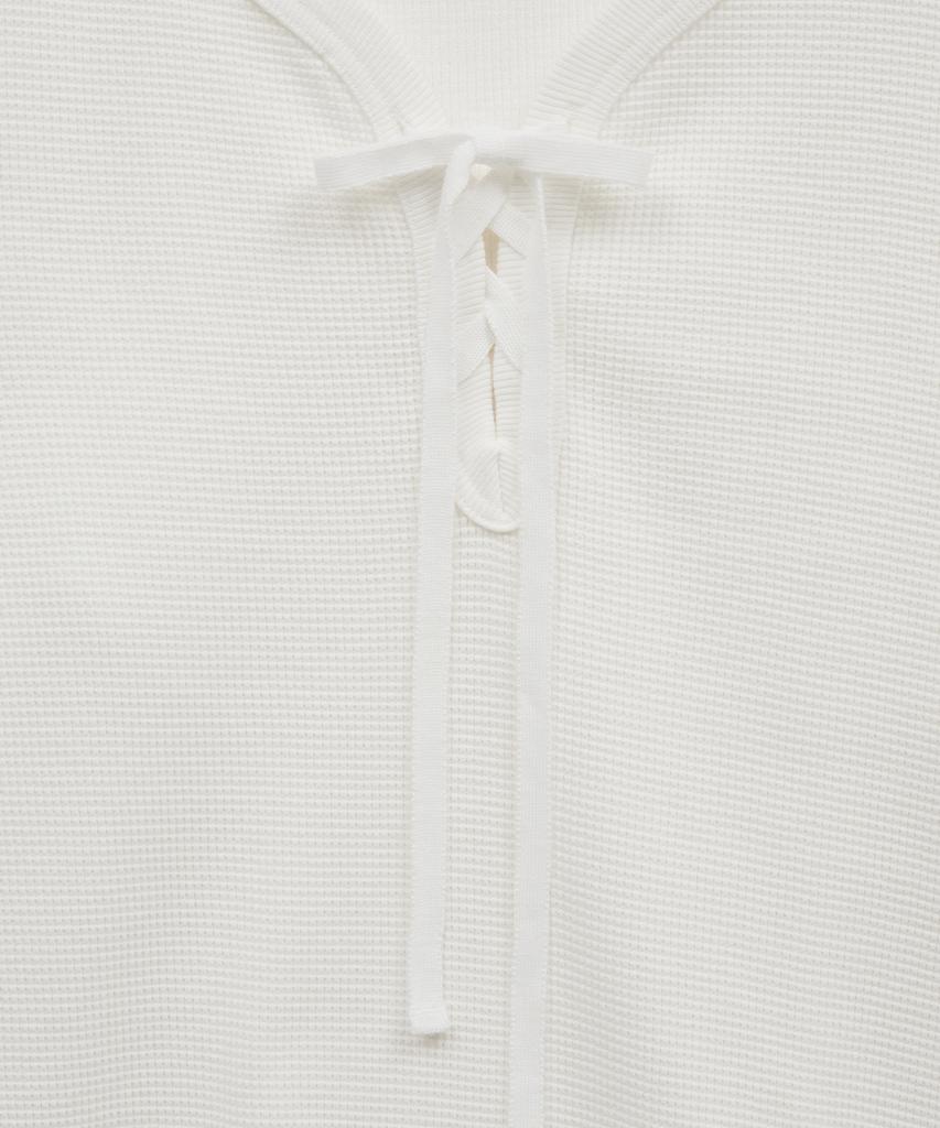 MIDNIGHT MOVE Waffle T (Ivory)
