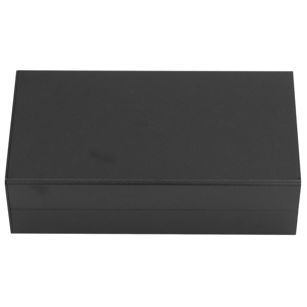 Aluminum Alloy Electric Box Power Amp Project Case Split Enclosure 58x110x200mm Matte Black