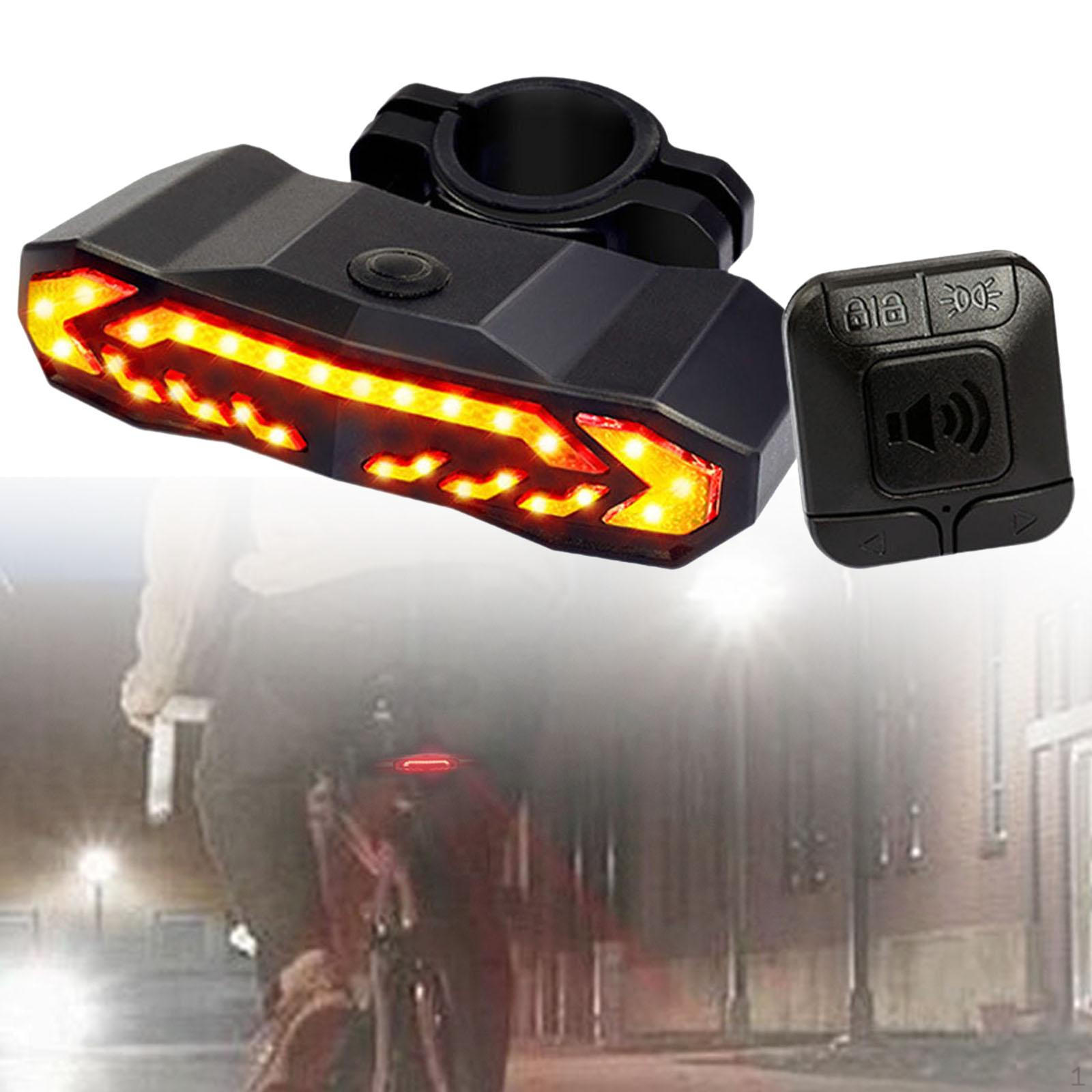 

Велосипедный задний фонарь с поворотниками USB-лампа светодиодный задний фонарь круглый пульт дистанционного управления Square Remote