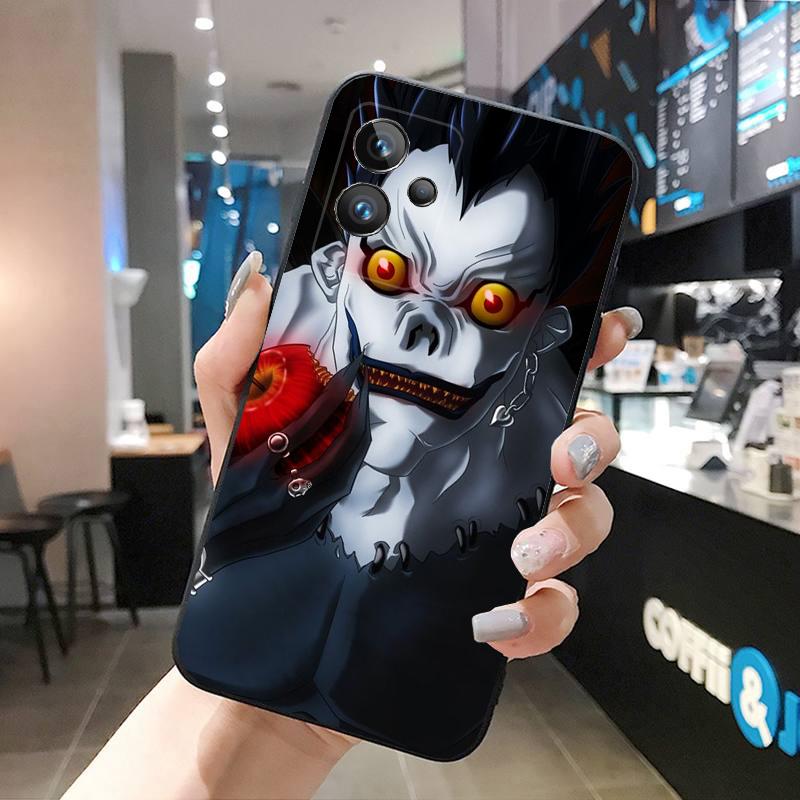 Anime Death Note Phone Case for OPPO Realme 11 10 Pro Plus Realme C55 C30 C25S C53 C35 C21 C33 C31 GT 2 Pro X2 Pro C21Y