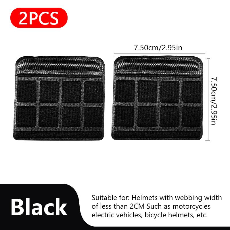 SEAMETAL Helmet Chin Pad Foam Pads Set Chin Strap Padding Replacement Universal For Cycling Bike Bicycle Motorcycle Racing Helmet