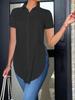 2026 Summer Fashion Women's Polo Collar Blouse