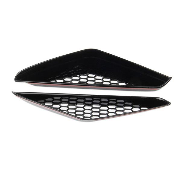 1 Pair Black ABS Front Bumper Side Air Intake Grilles for BMW i None