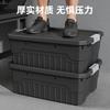 Large Capacity Industrial Style Storage Box With Lid Thickened PP Bin Car Home Garage Organizing